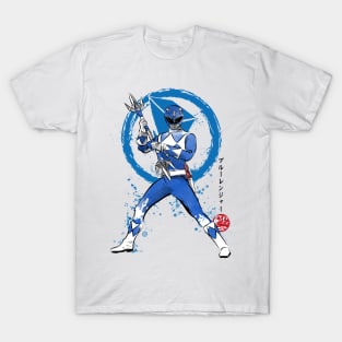 Blue Ranger sumi e T-Shirt